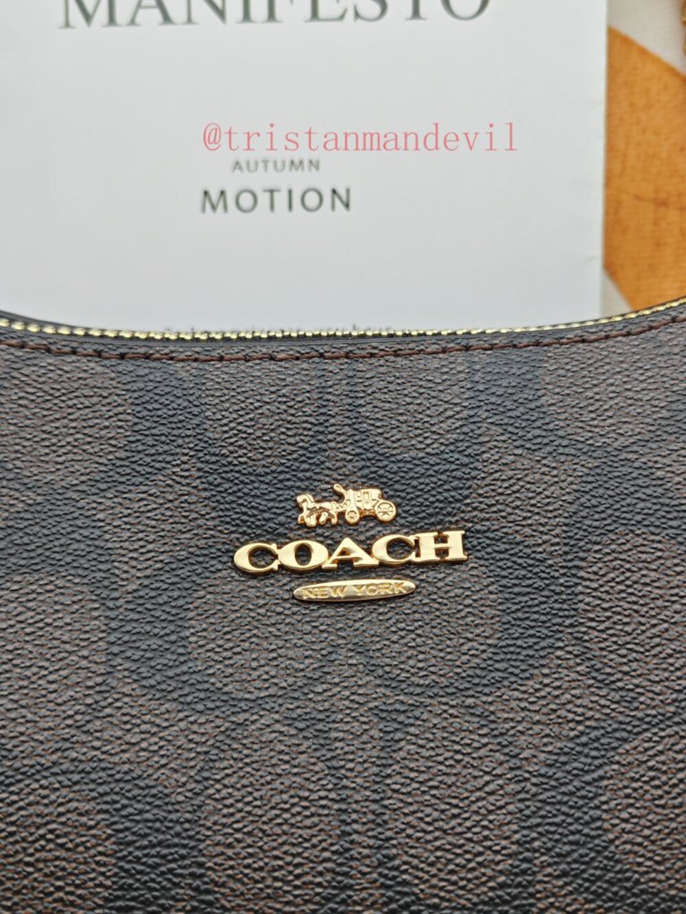 coach Teri Shoulder Bag In Signature Canvas black - Picture 2 of 13
